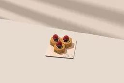 تارت كيك العسل ٣ قطع