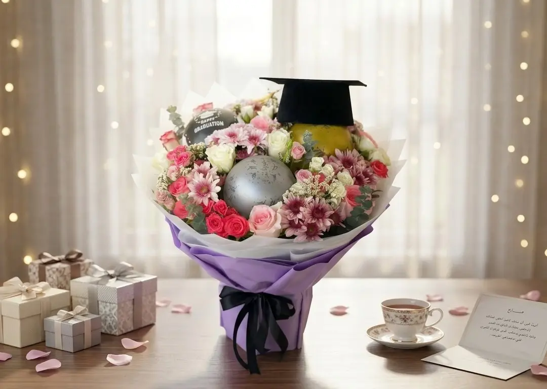 Royal Graduation Bouquet