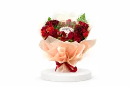 Star bouquet with cake