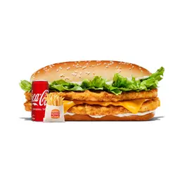 Double Chicken Royale Cheese Large Meal