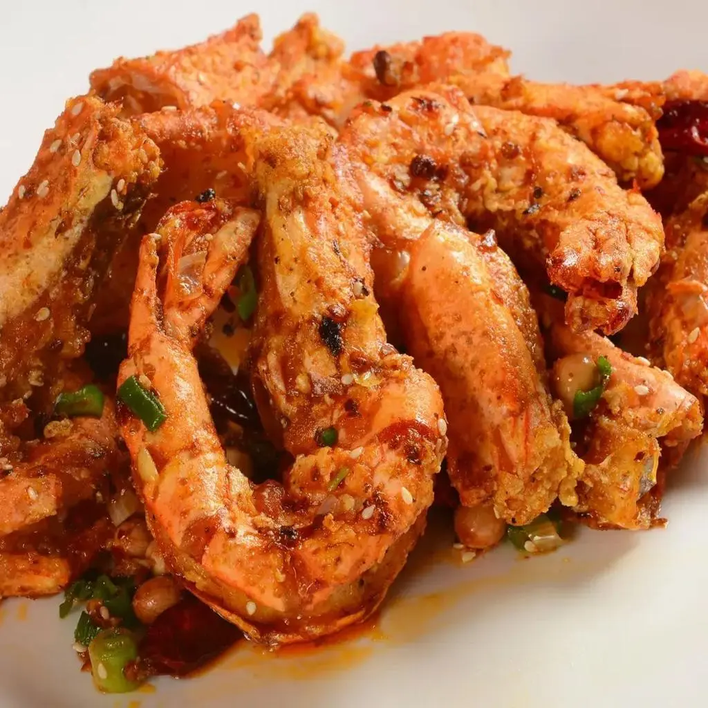 Salted Fried Shrimp with Shell