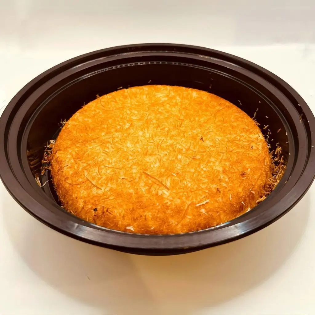 Cream Leaf Kunafa