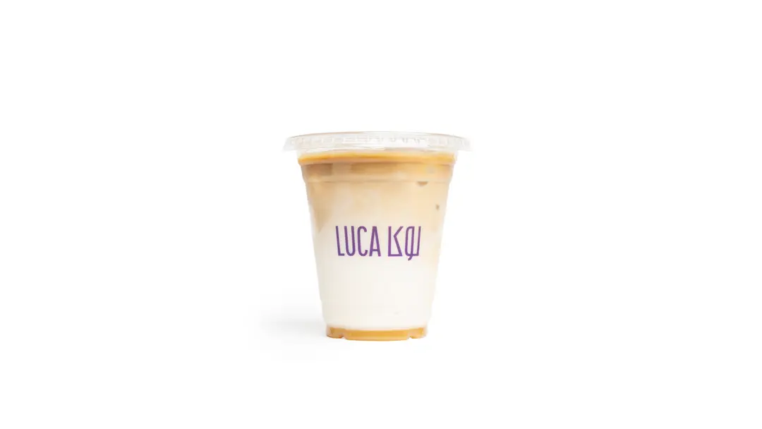 Iced latte (Caramel Fudge)