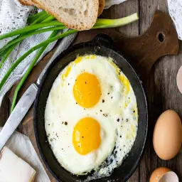 Sunny Side Up Eggs Plate