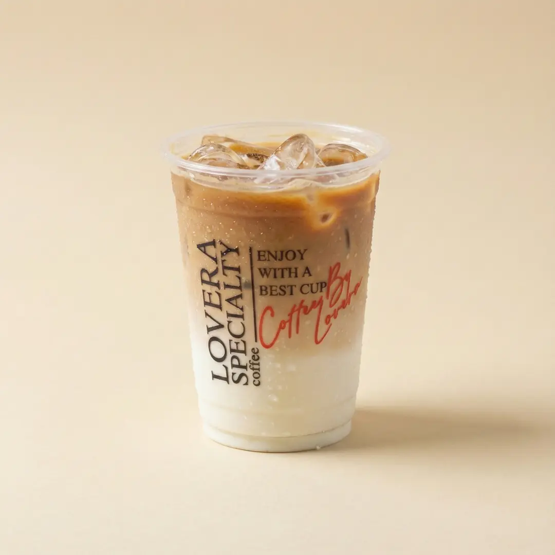 Iced spanish latte