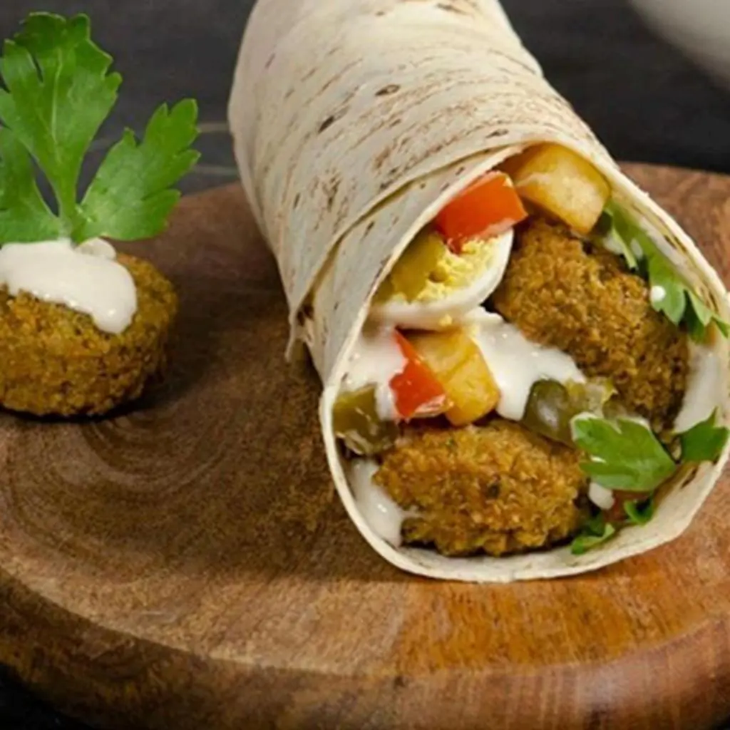 Falafel with Labneh