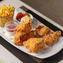 دجاج بروستد حراق