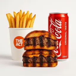 The Act burger meal