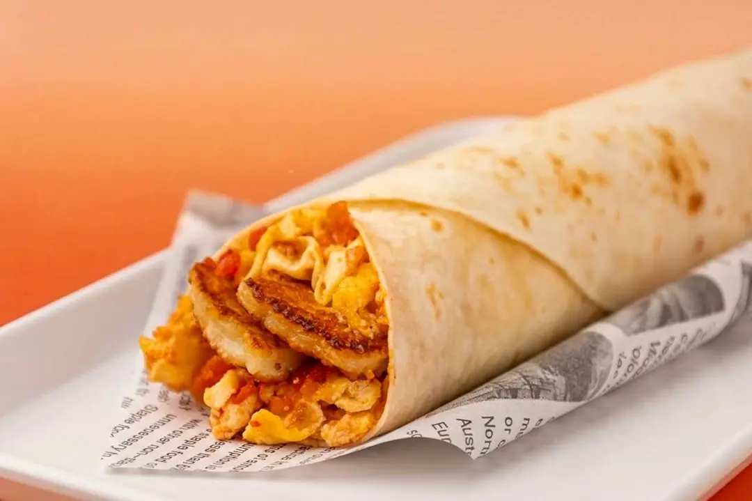 Egg Shakshuka Wrap
