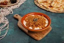 فتة تمر بالقشطة