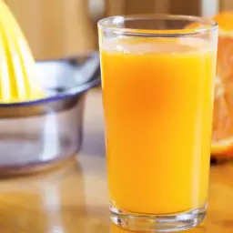 عصير برتقال طازج