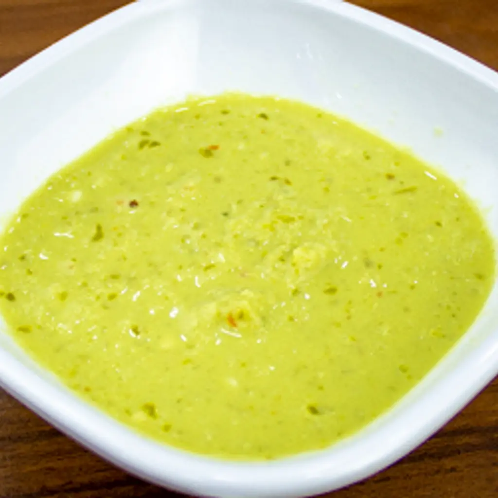spicy sauce (green)