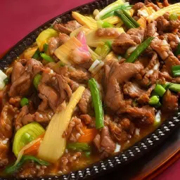 Teppanyaki Lamb with Vegetables