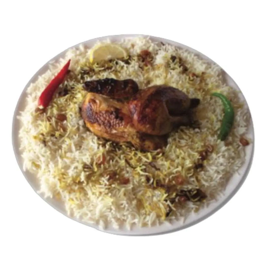 نصف دجاج شواية