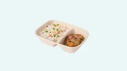 Rosemary Roasted Chicken with Garlic Rice