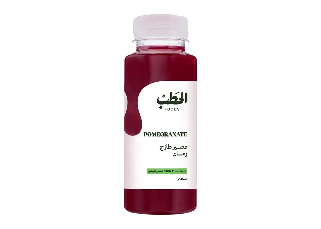 الحطب عصير رمان 250مل