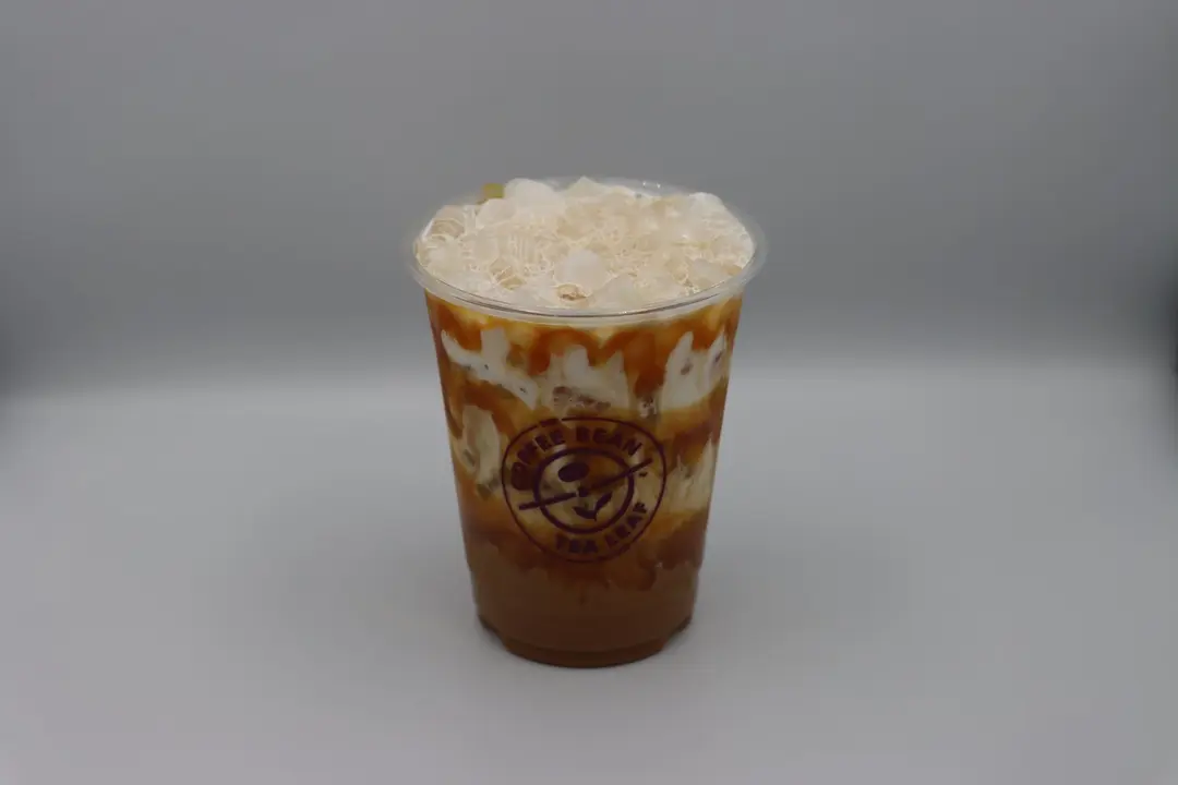 Iced Dry Americano White mocha half & half