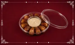 Fresh Sukkari Dates with Tahini