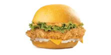 Meltizer Fried Burger
