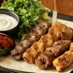 طبق مشاوي مشكل