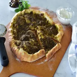 بيتزا زعتر