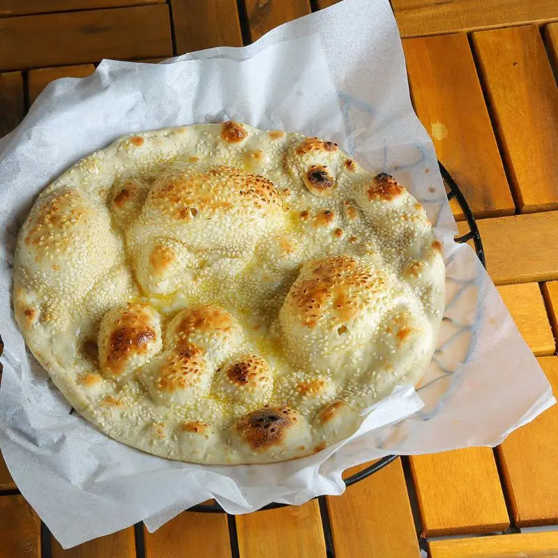 Sesame Nan Bread