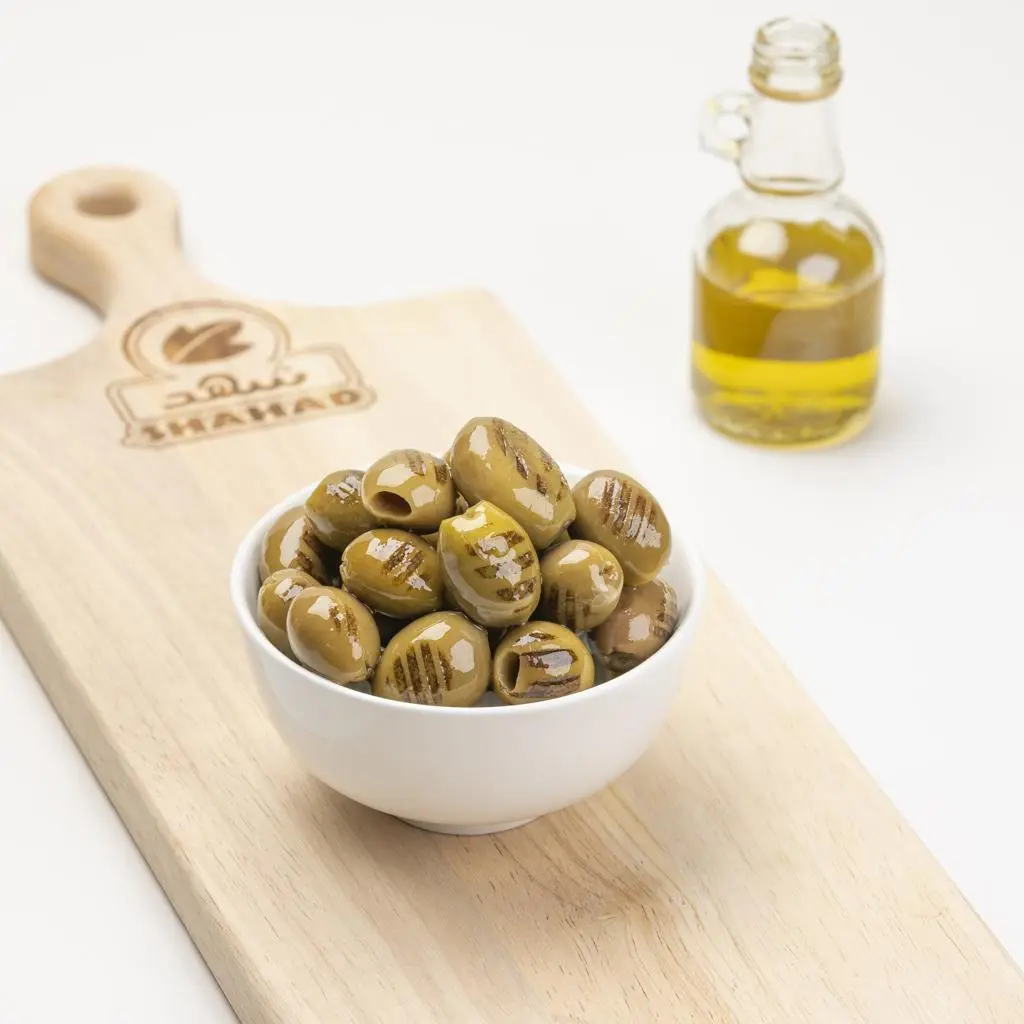 Grilled Olives with Sun-Dried Tomatoes