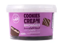 ALHATAB COOKIES CREAM WITH BROWNIES 300G