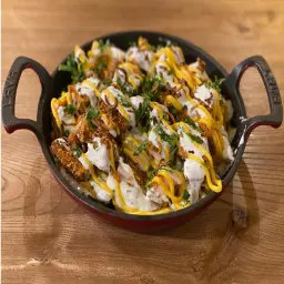 كريسبي دجاج بالبطاطس