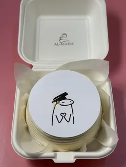 لنش بوكس كيك متخرجه ٢