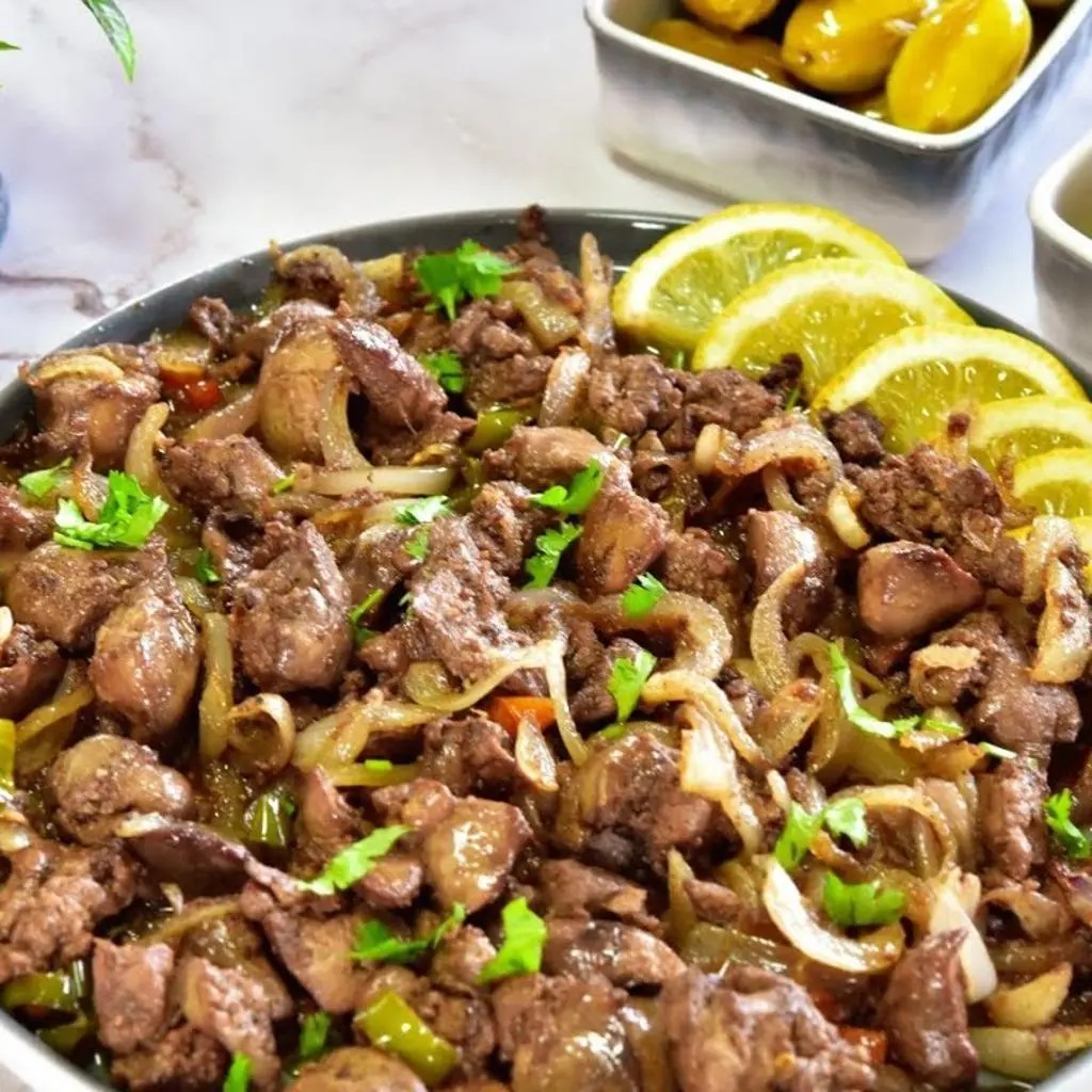 وجبة كبدة