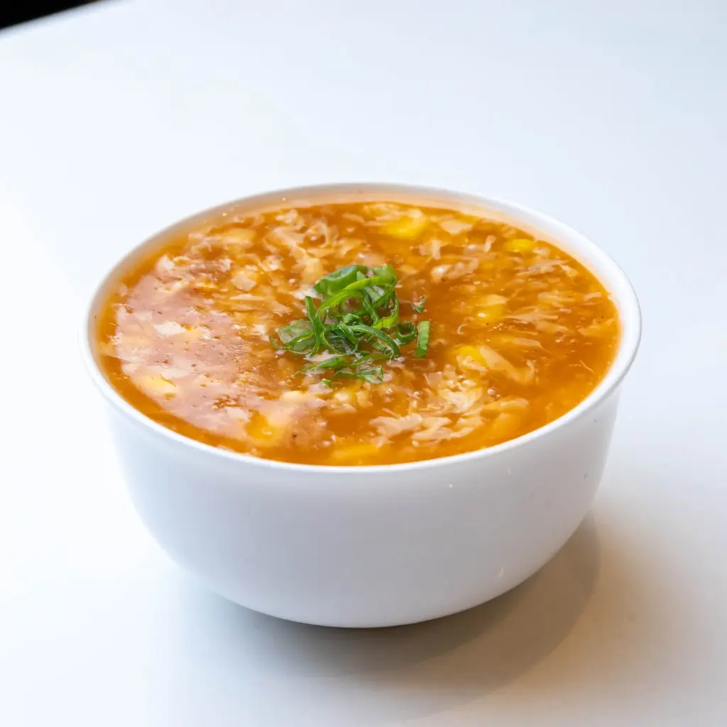 شوربة حارة وحامضة