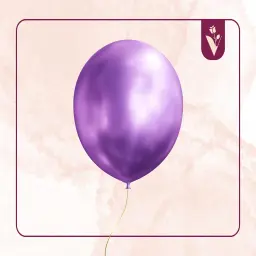 بالونات بنفسجي