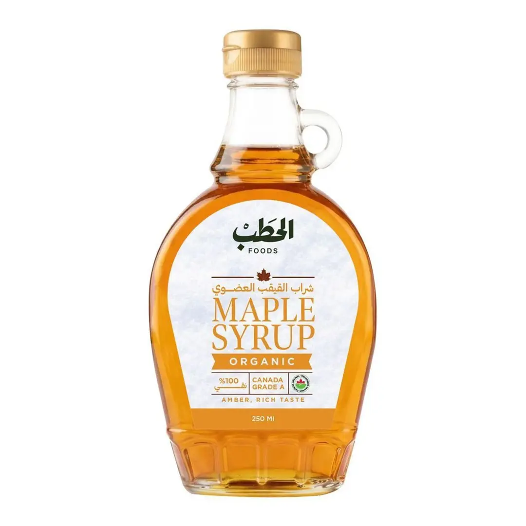 الحطب شراب القيقب عضوي ٢٥٠مل-خصم 30%