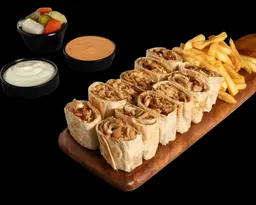 Chicken Shawarma Plate (12 Pcs)