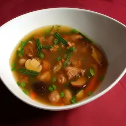 Steamed Chicken with Shiitake Mushrooms