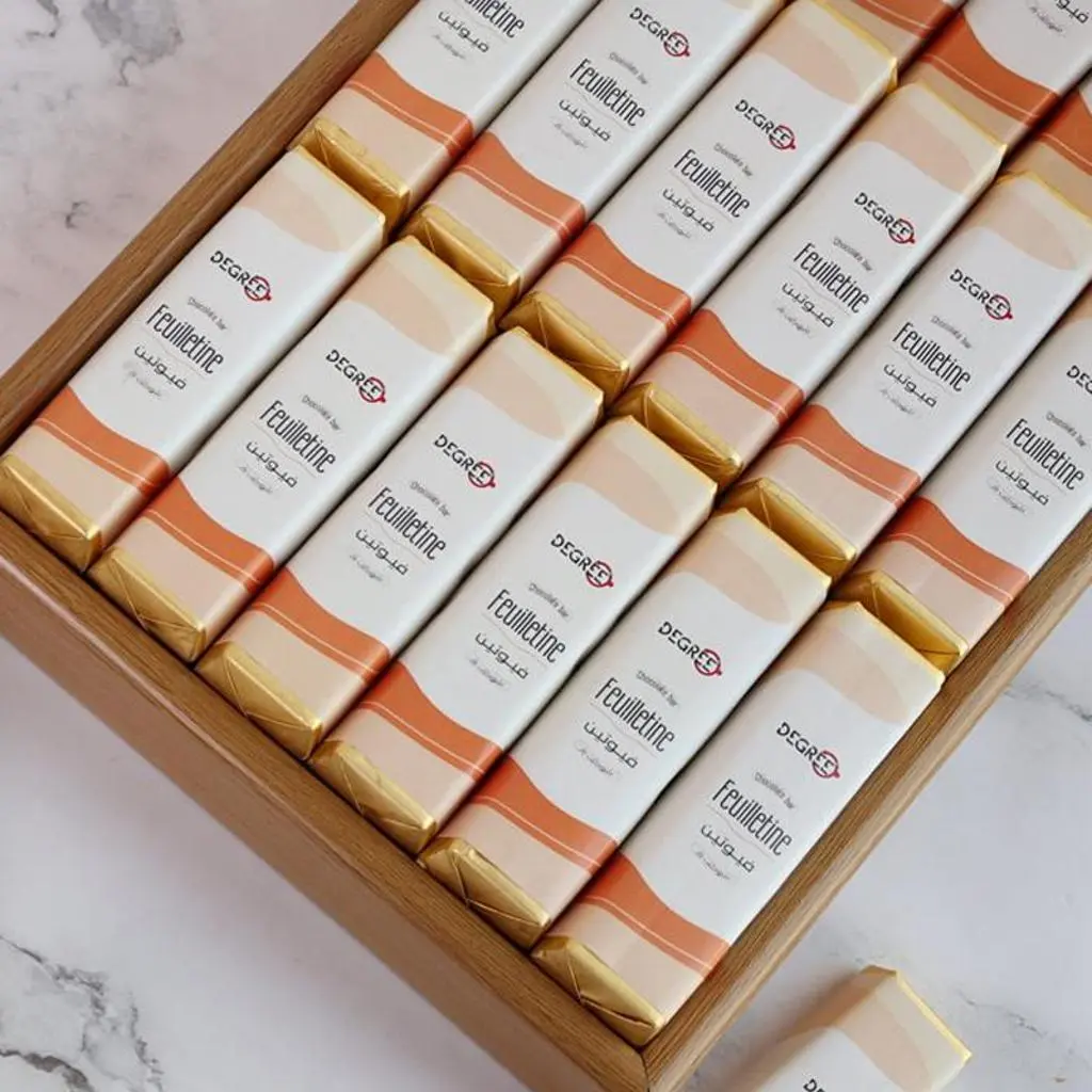 Crunchy Feuilletine Chocolate Bar