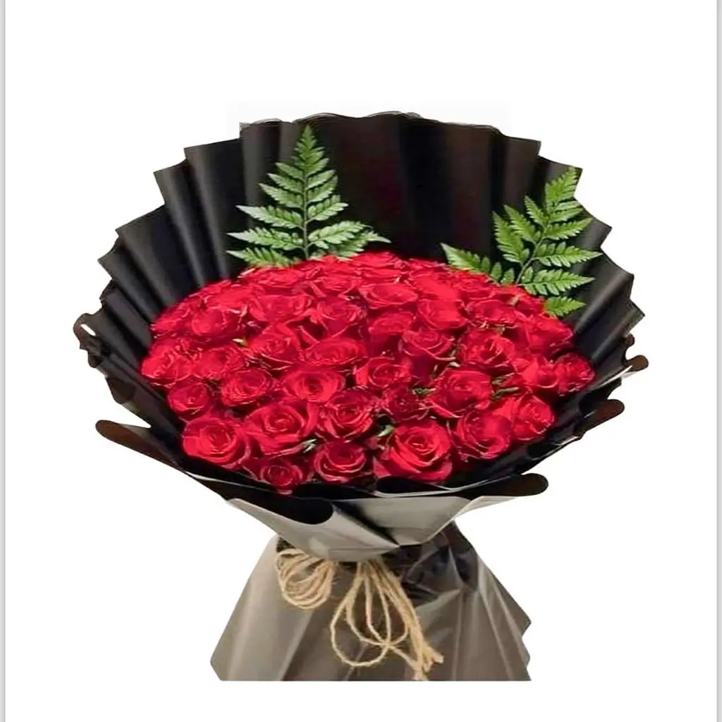 مجموعة من الزهور الطبيعية