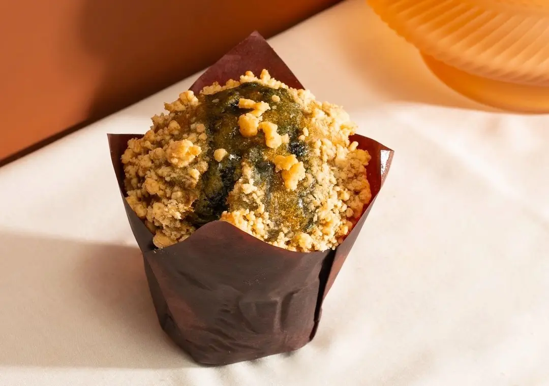 Pumkin and Blueberry Muffin