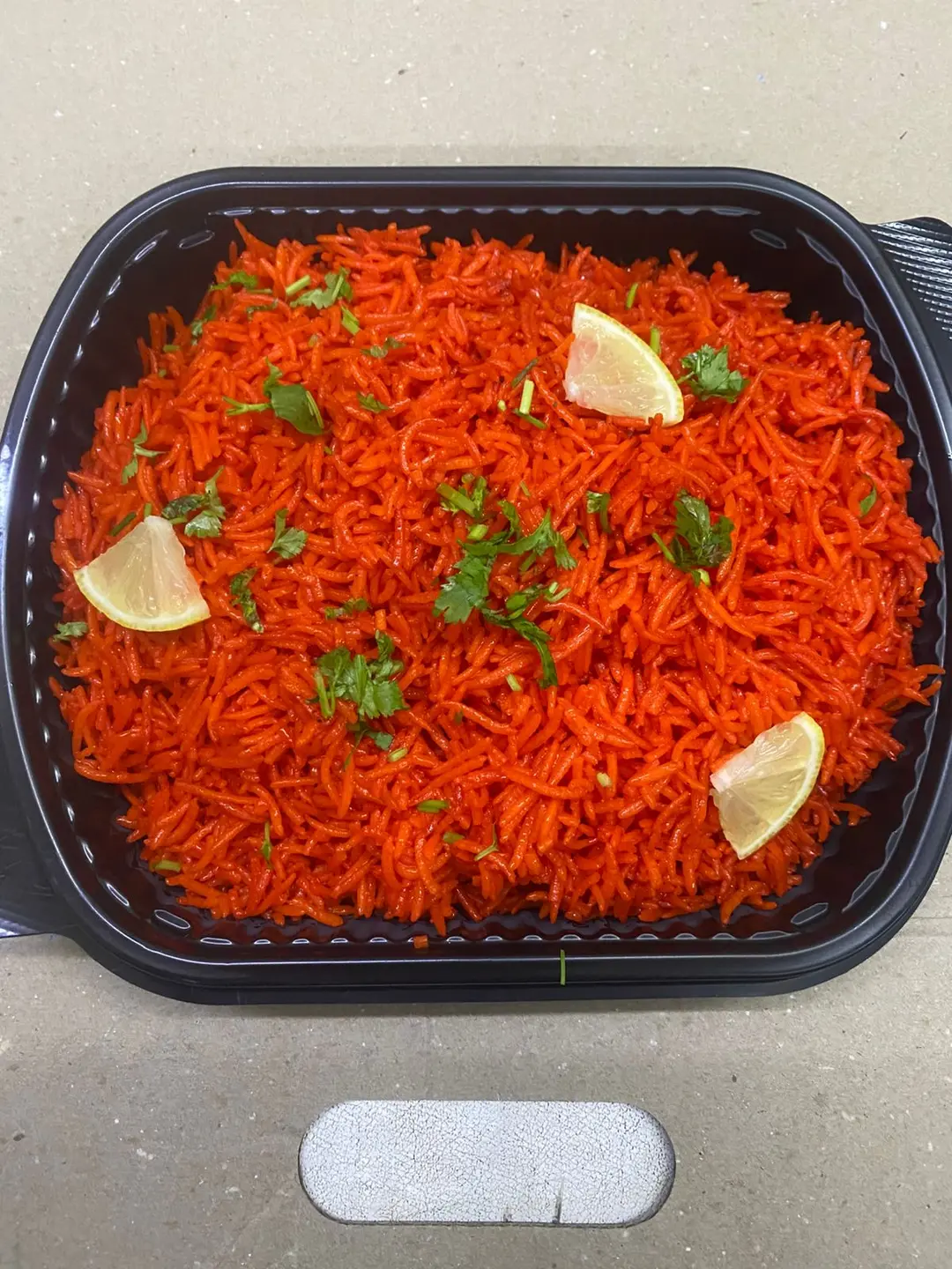 plain red rice