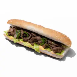 ساندويتش ستيك لحم
