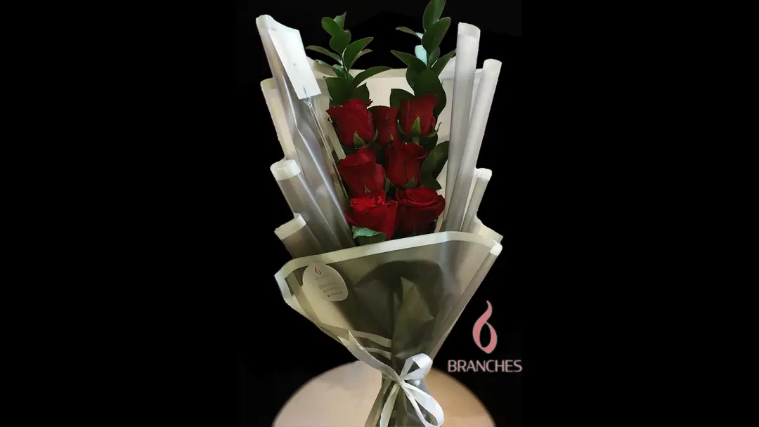 117 Gradient Red Rose Bouquet