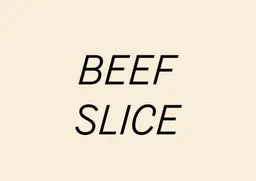 Beef Slice - R