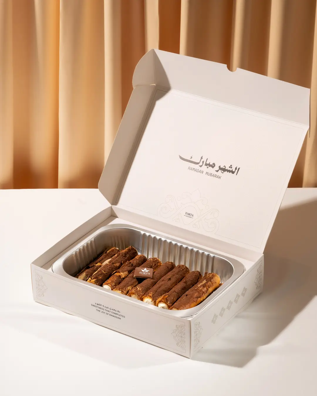 بقلاوة رول تيراميسو