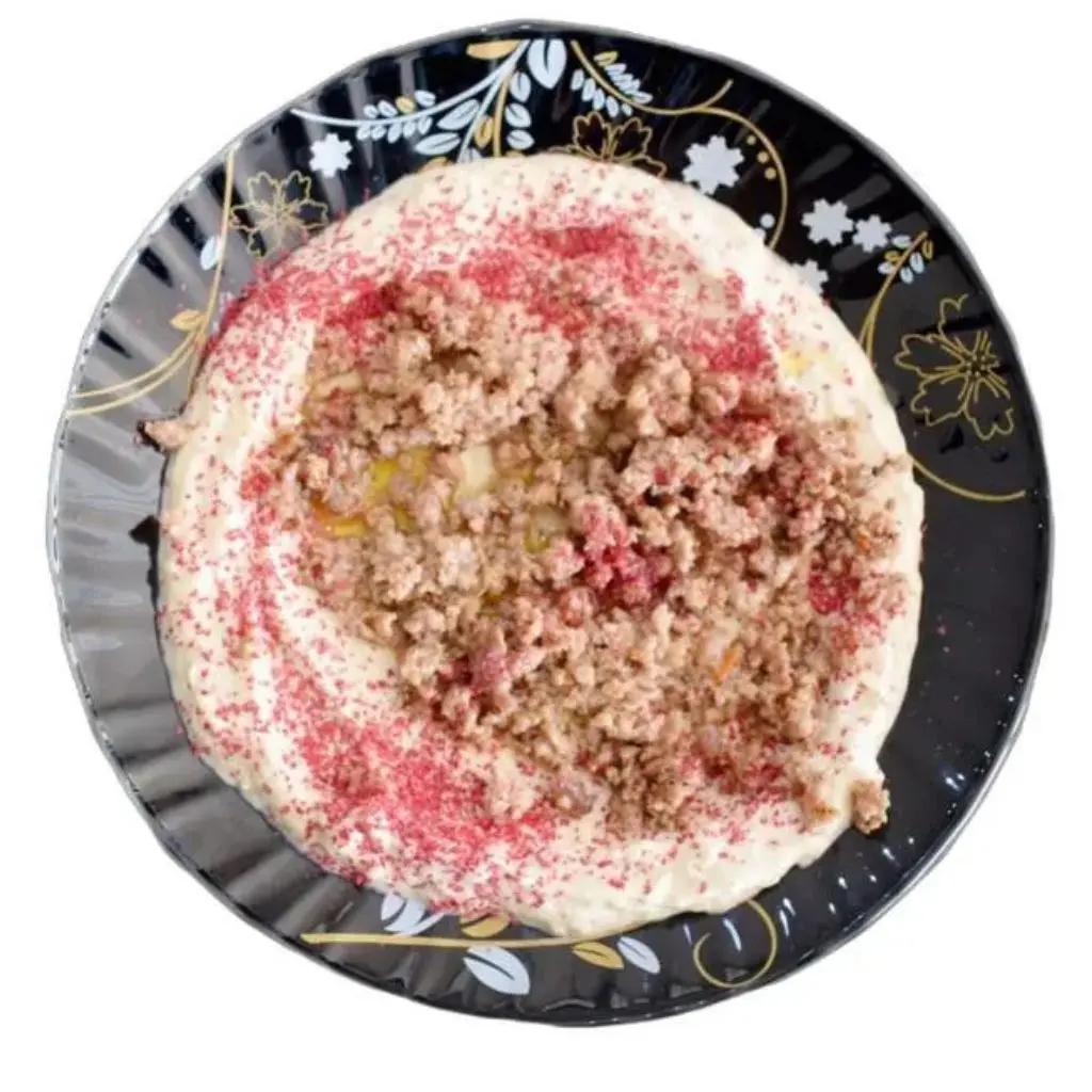 Hummus with Meat