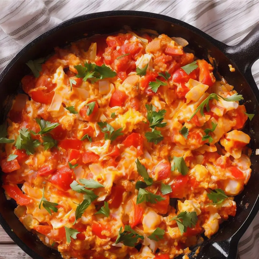 Shakshuka With Cheese