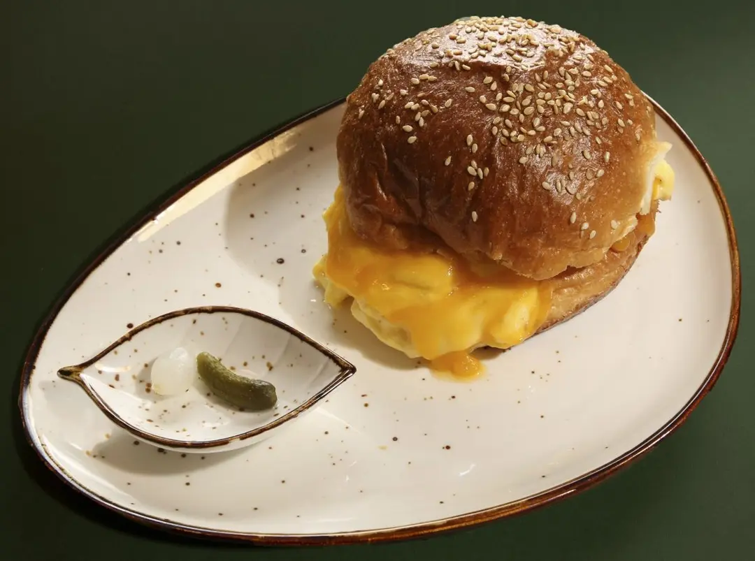 Eggs and Cheese Bun