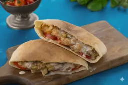 Arabic Foul Sandwich