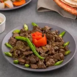 طبق كبدة
