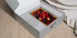 صندوق تشيز كيك كريم بروليه